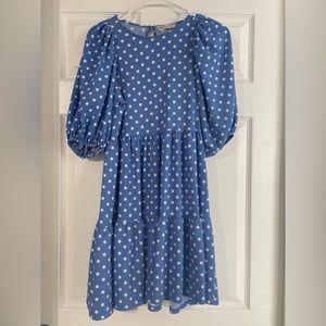 Nice blue pots dress